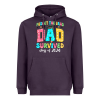 Plum forget the grad dad survived class of 2024 Heavyweight Hoodie - JahusDesignShop