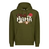 Army Green t ball mama baseball Premium Hoodie - MaliasSmallBusiness