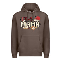 Coffee t ball mama baseball Premium Hoodie - MaliasSmallBusiness