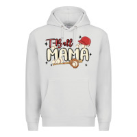 Dove Grey t ball mama baseball Premium Hoodie - MaliasSmallBusiness