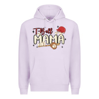 Lilac t ball mama baseball Premium Hoodie - MaliasSmallBusiness
