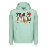 Seafoam t ball mama baseball Premium Hoodie - MaliasSmallBusiness