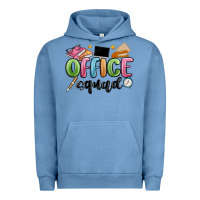 Pigment Pebble Blue office squad Urban Hoodie - MaliasSmallBusiness