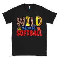 Black wild about softball Classic Tee - Zillion Design Studio