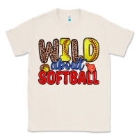 Natural wild about softball Classic Tee - Zillion Design Studio