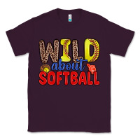 Plum wild about softball Classic Tee - Zillion Design Studio