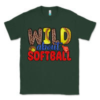 Sports Green wild about softball Classic Tee - Zillion Design Studio