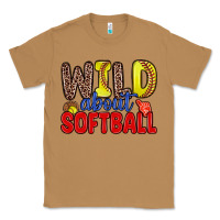 Toasted Coconut wild about softball Classic Tee - Zillion Design Studio