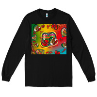Black mexico hearts Long Sleeve Tee - Zillion Design Studio