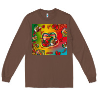 Chestnut mexico hearts Long Sleeve Tee - Zillion Design Studio