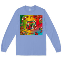 Colony Blue mexico hearts Long Sleeve Tee - Zillion Design Studio