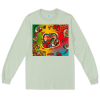 Matcha mexico hearts Long Sleeve Tee - Zillion Design Studio