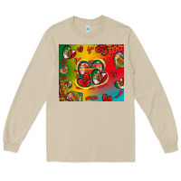 Mushroom mexico hearts Long Sleeve Tee - Zillion Design Studio