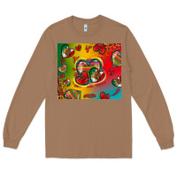 Toasted Coconut mexico hearts Long Sleeve Tee - Zillion Design Studio