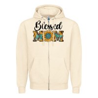 Sandshell blessed mom Zipper Hoodie - RanaPortraitStore