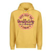 Antique Gold dumbfuckery to minimum Premium Hoodie - MaliasSmallBusiness