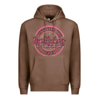 Chestnut dumbfuckery to minimum Premium Hoodie - MaliasSmallBusiness