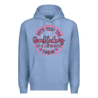 Colony Blue dumbfuckery to minimum Premium Hoodie - MaliasSmallBusiness