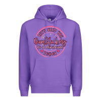 Purple dumbfuckery to minimum Premium Hoodie - MaliasSmallBusiness