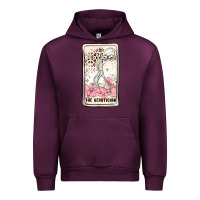 Mauve Wine hair stylist Urban Hoodie - MaliasSmallBusiness