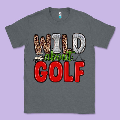 Wild About Golf Classic Tee Designed By Zillion Design Studio