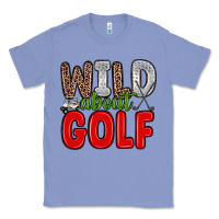 Colony Blue wild about golf Classic Tee - Zillion Design Studio
