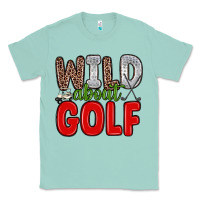 Seafoam wild about golf Classic Tee - Zillion Design Studio