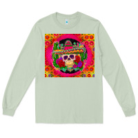 Matcha mexican skull Long Sleeve Tee - Zillion Design Studio