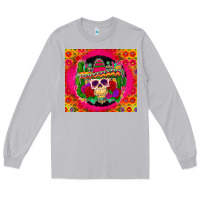 Moon Dust mexican skull Long Sleeve Tee - Zillion Design Studio