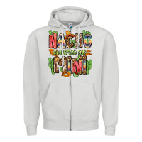 Dove Grey nacho average mini Zipper Hoodie - Zillion Design Studio