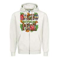 Oatmeal Heather nacho average mini Zipper Hoodie - Zillion Design Studio