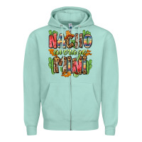 Seafoam nacho average mini Zipper Hoodie - Zillion Design Studio