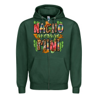 Sports Green nacho average mini Zipper Hoodie - Zillion Design Studio