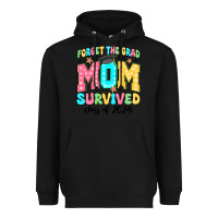 Black forget the grad mom survived class of 2024 Heavyweight Hoodie - JahusDesignShop