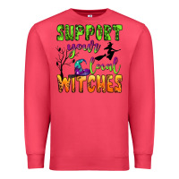 Cardinal support your local witches Premium Sweatshirt - BundleAndBundleShop