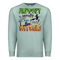 Seafoam support your local witches Premium Sweatshirt - BundleAndBundleShop
