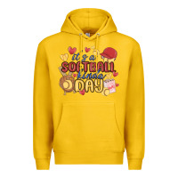 Lemon it's a softball kinda day Premium Hoodie - MaliasSmallBusiness