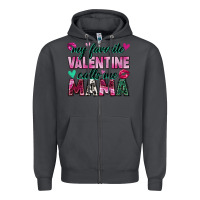 Smoke my favorite valentine calls me mama Zipper Hoodie - Zillion Design Studio