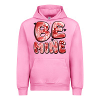Fuchsia Pink be mine Urban Hoodie - MaliasSmallBusiness