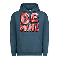 Pigment Midnight Navy be mine Urban Hoodie - MaliasSmallBusiness