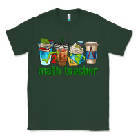 Sports Green math teacher coffee cups Classic Tee - texasbilliewilder