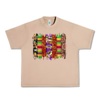 Burro mardi gras cake fleur de lis crawfish brushstrokes Urban Heavy Tee - Artiststas