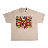French Oak mardi gras cake fleur de lis crawfish brushstrokes Urban Heavy Tee - Artiststas