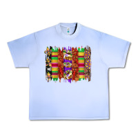 Grape Ice mardi gras cake fleur de lis crawfish brushstrokes Urban Heavy Tee - Artiststas