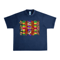 Navy mardi gras cake fleur de lis crawfish brushstrokes Urban Heavy Tee - Artiststas