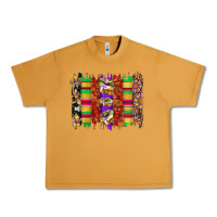 Peanut Butter mardi gras cake fleur de lis crawfish brushstrokes Urban Heavy Tee - Artiststas