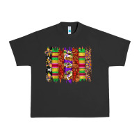 Pigment Black mardi gras cake fleur de lis crawfish brushstrokes Urban Heavy Tee - Artiststas