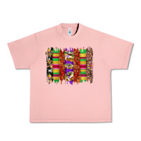 Salmon mardi gras cake fleur de lis crawfish brushstrokes Urban Heavy Tee - Artiststas