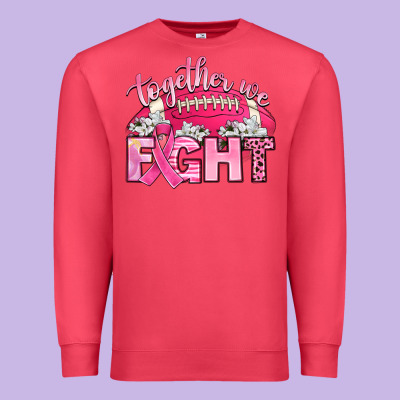 Together We Fight Premium Sweatshirt Designed By Artiststas