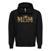Black shepherd mom western Zipper Hoodie - RanaPortraitStore